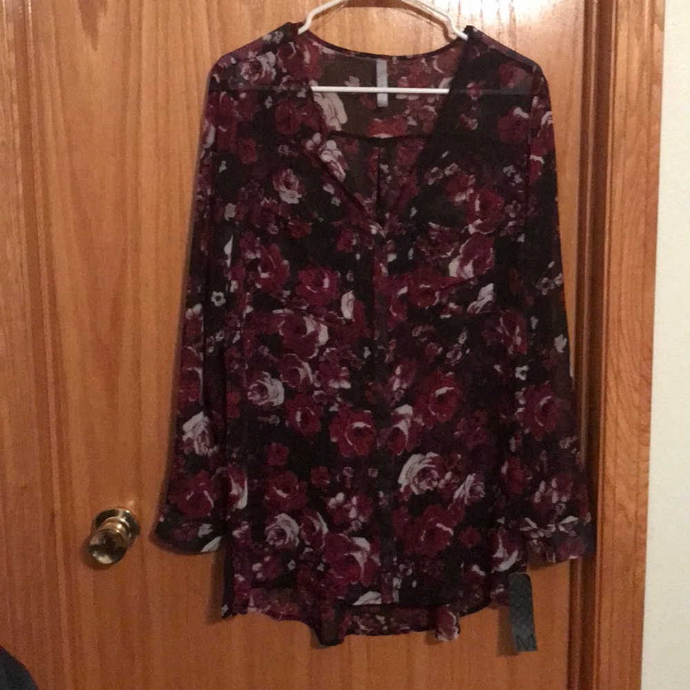 Floral blouse